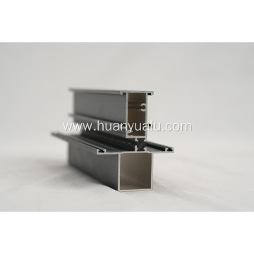 Aluminum profiles for thermal protection of curtain walls